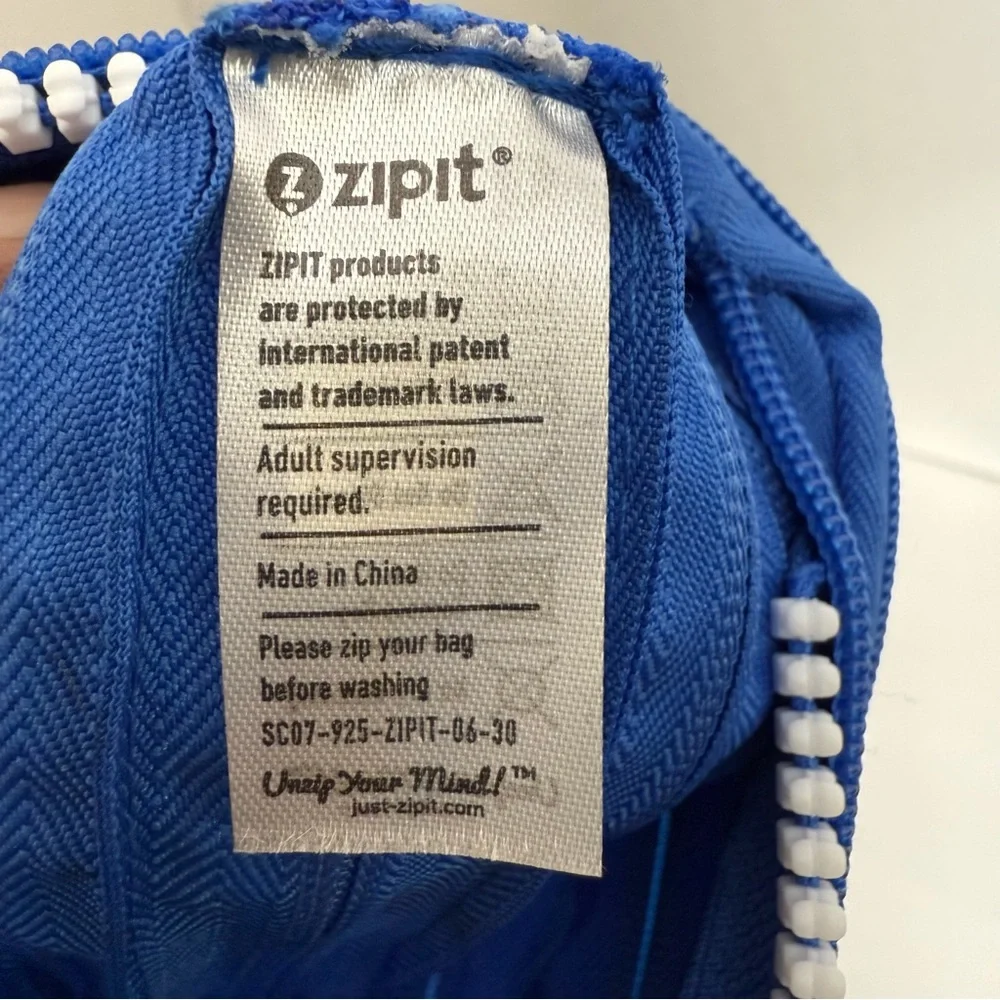 Zipit Blue Monster Pencil Case